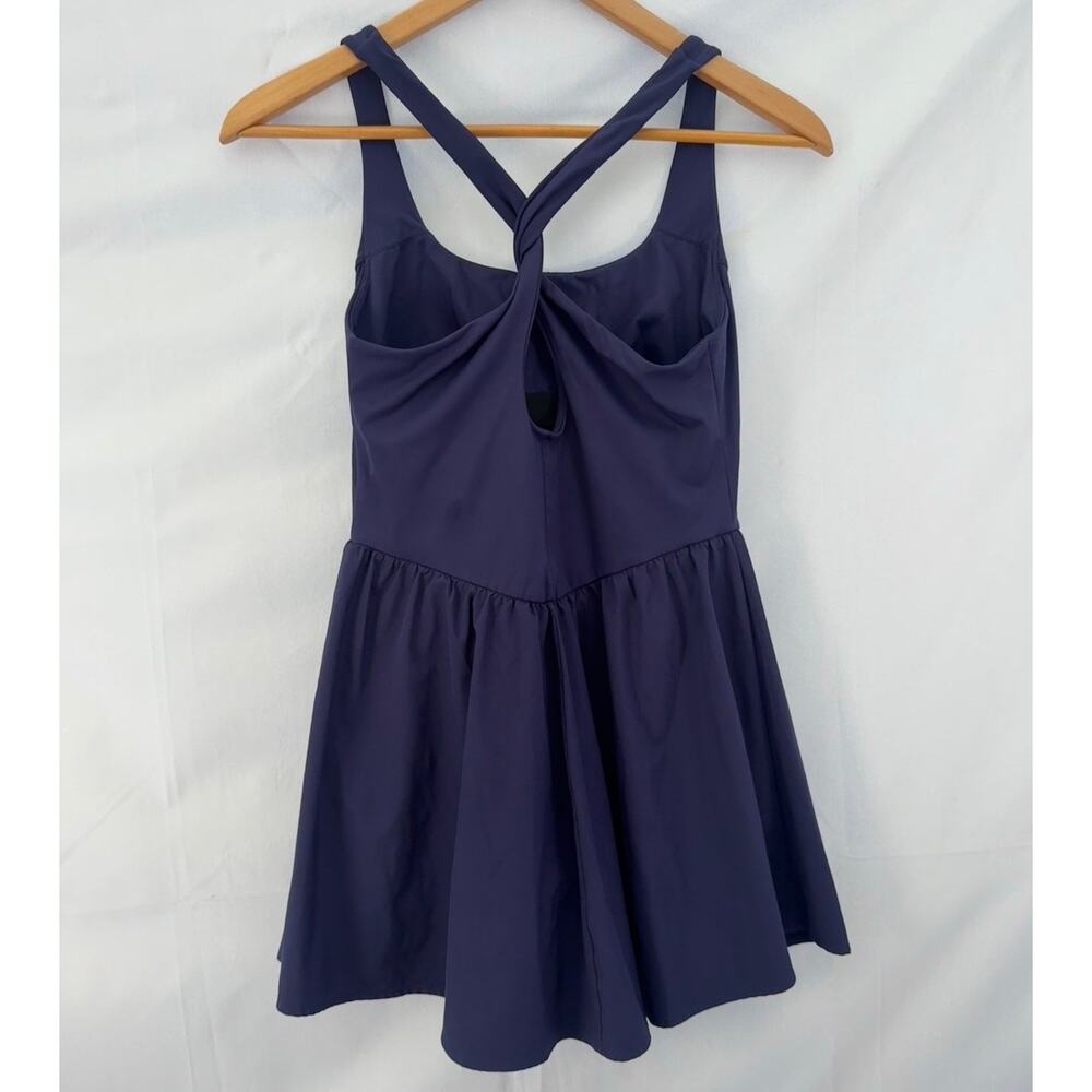 Halara Breezeful Corset 2 in 1 Pocket Dress Blue Womens Small Tennis Pickleball - Picture 5 of 10